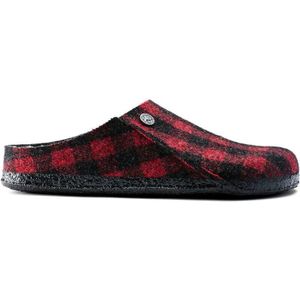 Birkenstock - Zermatt Rivet - Slipper - Rood - Wolvilt
