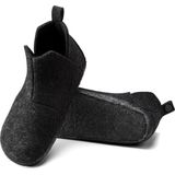 Birkenstock - Andermatt - Slipper - Grijs - Wolvilt - Smalle Pasvorm