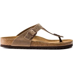Birkenstock - Gizeh BS - Dames Sandaal - Bruin - Geolied Nubuck