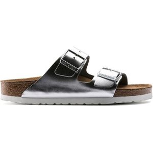 Birkenstock Arizona BS - dames sandaal - zilver - maat 41 (EU) 7.5 (UK)