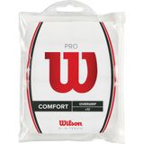 Wilson Gripband Pro Overgrip 12 Pack, wit
