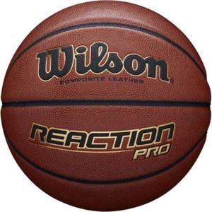 WILSON basketball Reaction Pro rubber bruin maat 7