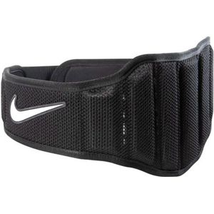 Nike structured training belt 3.0 in de kleur zwart.