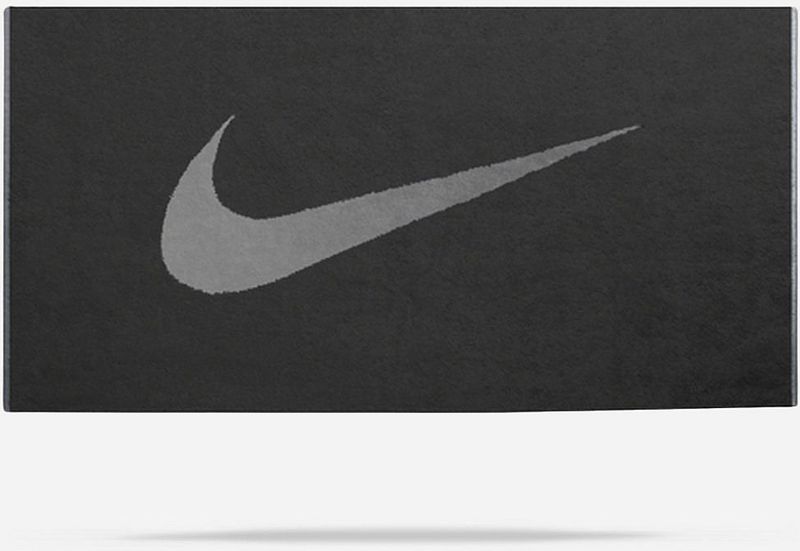 Nike - Medium - Sporthanddoek - Zwart-Grijs - Katoen