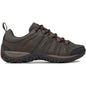 Columbia Woodburn 2 Wandelschoenen voor heren, lage taille, cordovan granaatrood