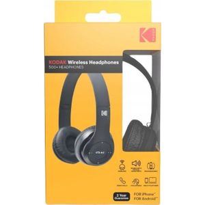Kodak Draadloze Koptelefoon Zwart
