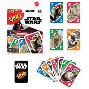 Mattel Games UNO Beetlejuice Beetlejuice kaartspel voor kinderen, volwassenen en familie, met deck en speciale regel, geïnspireerd door de film