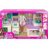 Barbie Careers Medische Speelset met dokter Barbie - Barbiepop