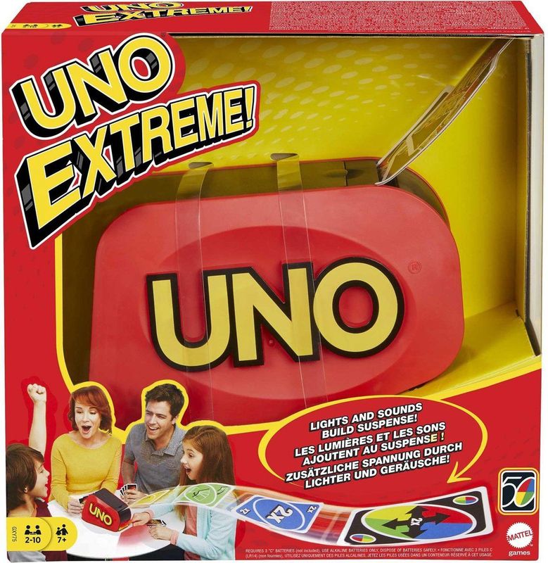 Mattel Games UNO Extreme vernieuwde versie
