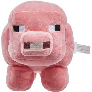 Mattel Minecraft Basisassortiment Knuffelpoppen, op videogame geïnspireerde personages, verzamelspeelgoed en cadeau voor kinderen en fans vanaf 3 jaar, HBN42