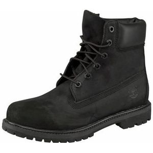 Timberland Women 6 inch Premium Boot Black Waterbuck-Schoenmaat 36