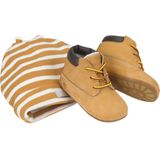 Babykoffer C9680RCrib Bootie TIMBERLAND. Nubuck materiaal. Maten 17. Geel kleur