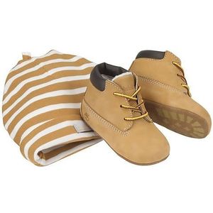 Timberland Infant Crib Bootie with Hat Wheat-Schoenmaat 17