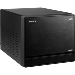 Shuttle XPC cube Barebone SH570R8 - S1200, Intel H570, 1x PCIe X16, 1x PCIe X4, 2x LAN,1x HDMI, 2x DP, 4x 3.5" HDD bays