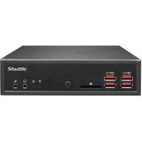 Shuttle DH32U5 PC/workstation barebone 1,35L maat pc Zwart Intel SoC
