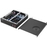 Shuttle DH32U5 PC/workstation barebone 1,35L maat pc Zwart Intel SoC