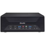 Shuttle - XH510G - Barebone - Zwart - 180W - Intel Core i3