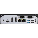 Shuttle DH610 PC/workstation barebone 1,3L maat pc Zwart LGA 1700