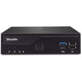 Shuttle DH610 PC/workstation barebone 1,3L maat pc Zwart LGA 1700