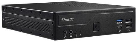 Shuttle DH610 PC/workstation barebone 1,3L maat pc Zwart LGA 1700