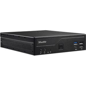 Shuttle DH610S XPC Slim PC Barebone, LGA1700, Intel H610, 2x DDR4 (max.64GB) 2.5" bay, M.2, HDMI