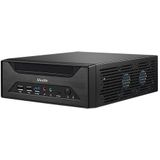 Shuttle - XH610 Barebone - Zwart - Staal - Voor Intel Core i3