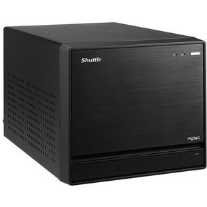 Shuttle XPC cube SW580R8 PC/workstation barebone kubus Zwart LGA 1200 (Socket H5)
