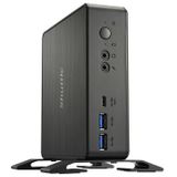 Shuttle NC40U PC/workstation barebone 0.84L sized PC Zwart 7305 Intel SoC 1,1 GHz