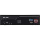 Shuttle DH670V2 PC/workstation barebone 1,35L maat pc Zwart Intel H670 LGA 1700