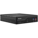 Shuttle DH670V2 PC/workstation barebone 1,35L maat pc Zwart Intel H670 LGA 1700