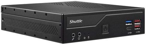 Shuttle DH670V2 PC/workstation barebone 1,35L maat pc Zwart Intel H670 LGA 1700