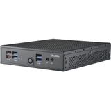 Shuttle DS50U7 PC/workstation barebone 1,3L maat pc Zwart