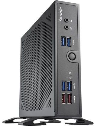 Shuttle DS50U5 PC/workstation barebone 1,3L maat pc Zwart