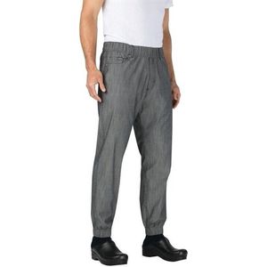 Chef Works Urban Jogger 257 Koksbroek Zwart-Wit Fijn Gestreept BB300