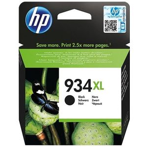 HP 934XL High Yield Black Original Ink Cartridge inktcartridge 1 stuk(s) Origineel Hoog (XL) rendement Zwart
