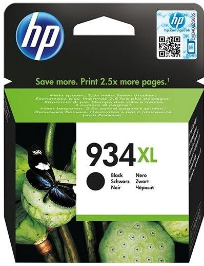 HP 934XL High Yield Black Original Ink Cartridge inktcartridge 1 stuk(s) Origineel Hoog (XL) rendement Zwart