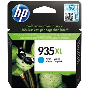 HP 935XL / C2P24AE High Capaciteit Cyaan Inkt - Inktpatroon Cyaan