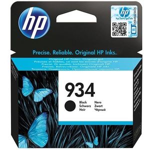 HP 934 Black Original Ink Cartridge inktcartridge 1 stuk(s) Origineel Normaal rendement Zwart