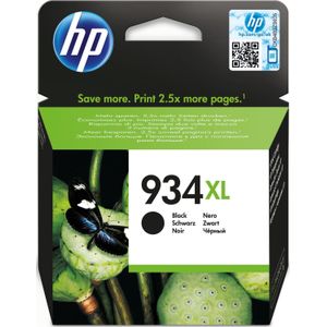 HP C2P23AE nr. 934XL inkt cartridge zwart hoge capaciteit (origineel)