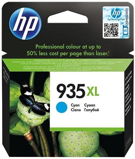 HP 935XL High Yield Cyan Original Ink Cartridge inktcartridge 1 stuk(s) Origineel Hoog (XL) rendement