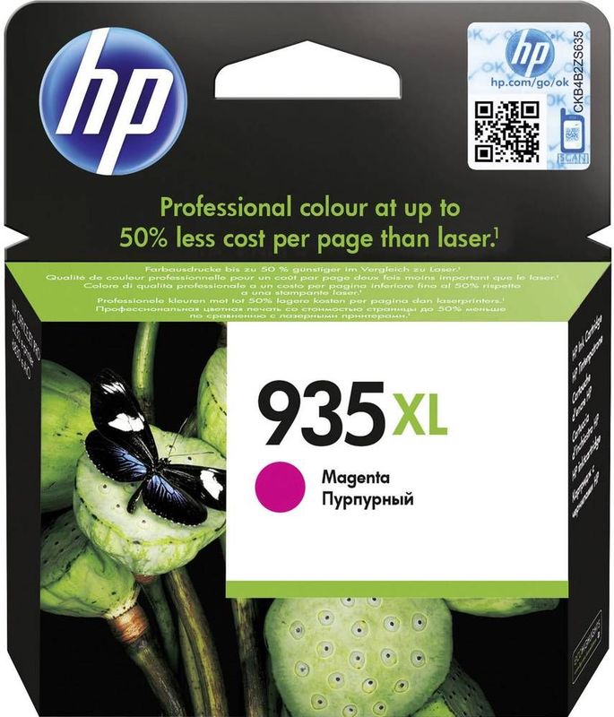 HP 935XL High Yield Magenta Original Ink Cartridge inktcartridge 1 stuk(s) Origineel Hoog (XL) rendement