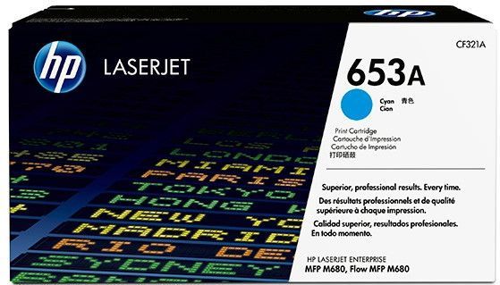 HP 653A (CF321A) toner cyaan (origineel)