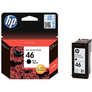 HP - 46 - Inktcartridge - Zwart - Origineel
