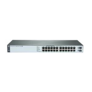 Switch HP 1820-24G-PoE+ (185W) Managed L2 Gigabit Ethernet (10/100/1000) Power over Ethernet (PoE) 1U Grijs