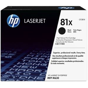 HP - 81X - Toner - Zwart - Hoge Capaciteit - Origineel