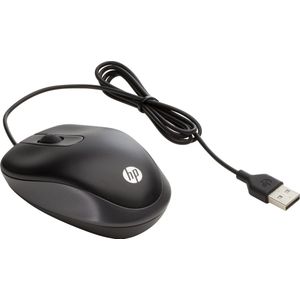 HP USB Travel Mouse muis Kantoor Ambidextrous USB Type-A Optisch 1000 DPI