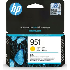HP 951 Yellow Original Ink Cartridge inktcartridge 1 stuk(s) Origineel Normaal rendement Geel