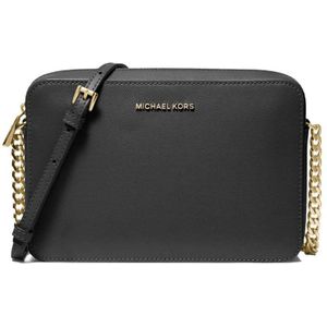 Michael Kors Jet Set L Dames Crossbodytas - Zwart