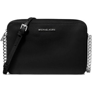 Michael Kors, Tassen, Dames, Zwart, ONE Size, Leer, Cross Body Bags