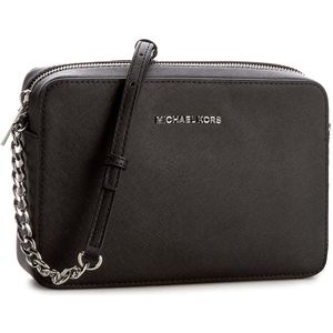 Michael Kors Jet Set L Dames Crossbodytas - Zwart
